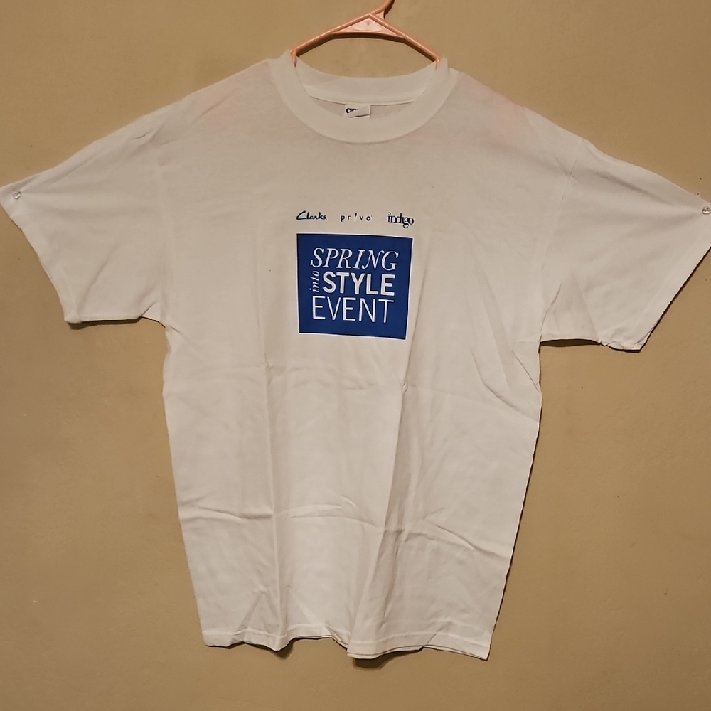 Clarks White Short-Sleeve Tee